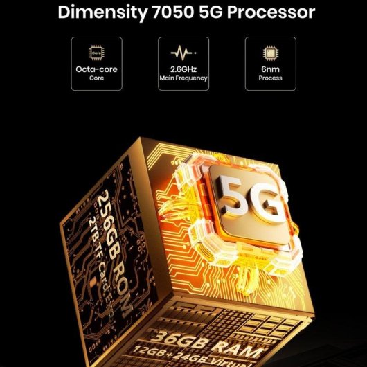 Fossibot F113 5G 12GB 256GB 6.78" Preto