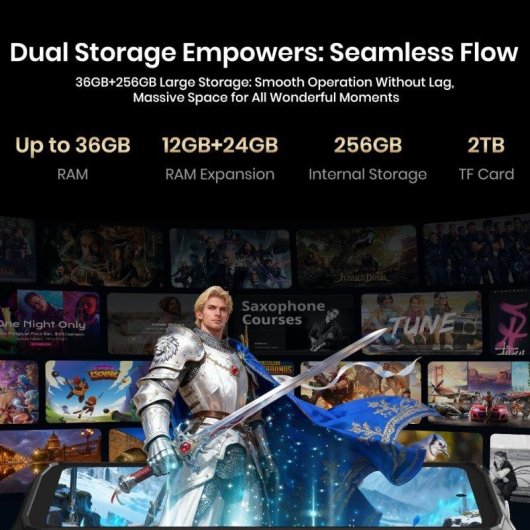 Fossibot F113 5G 12GB 256GB 6.78" Preto