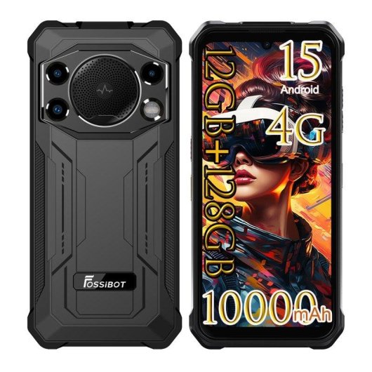 Fossibot F110L 4G 4GB 128GB 6.75" Schwarz