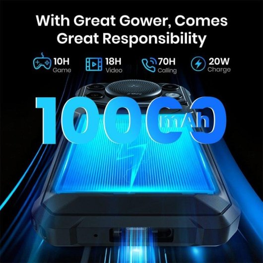 Fossibot F110L 4G 4GB 128GB 6.75" Schwarz