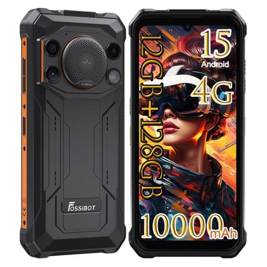 Fossibot F110L 4G 4GB 128GB 6.75" Orange