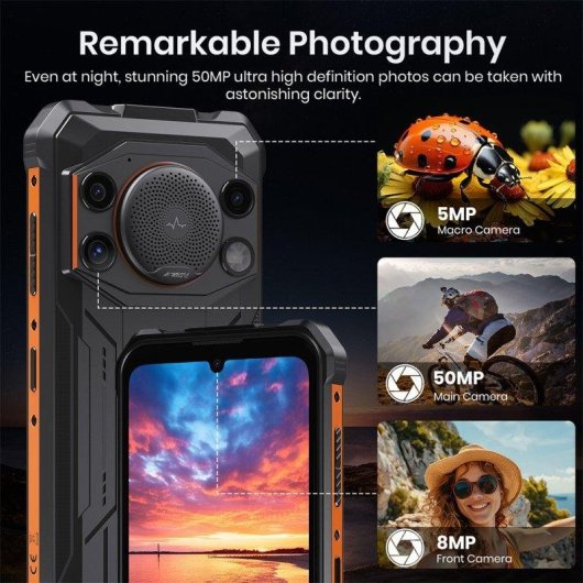 Fossibot F110L 4G 4GB 128GB 6.75" Orange