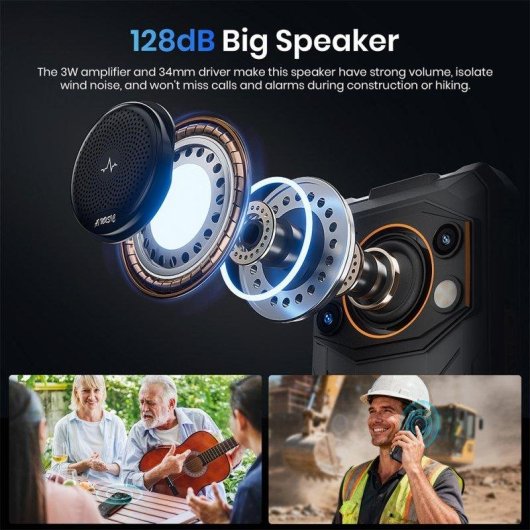 Fossibot F110L 4G 4GB 128GB 6.75" Orange