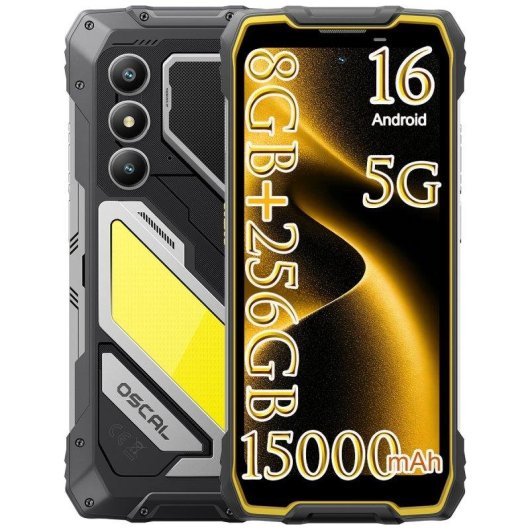 OSCAL Pilot 5 5G 8GB 256GB 6.67" Naranja