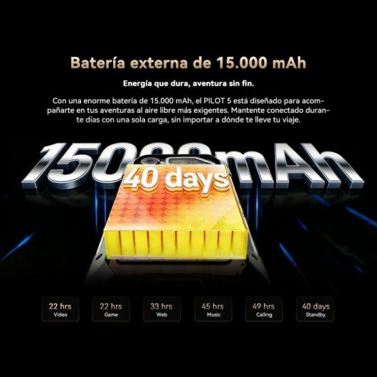 OSCAL Pilot 5 5G 8GB 256GB 6.67" Naranja