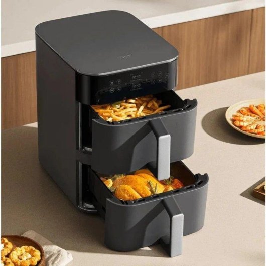 Friteuse Xiaomi Mi Smart Air Fryer 12L Double Tiroir 2800W Noire