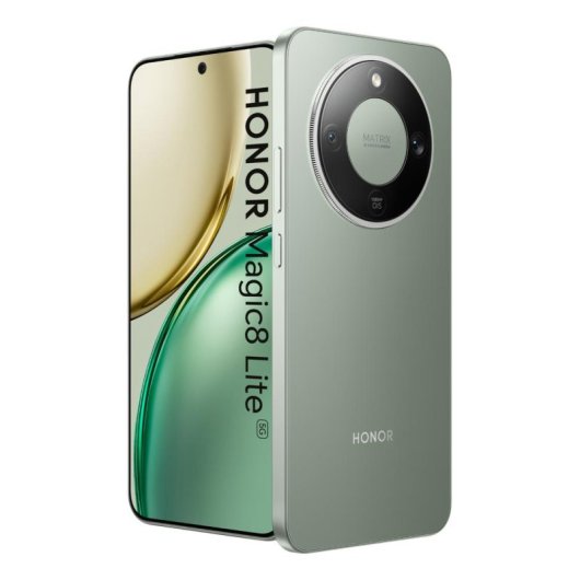 HONOR Magic8 Lite 5G 8GB 512GB 6.79" Verde + Cargador 66W + Funda Transparente