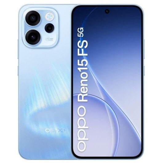 OPPO Reno15 FS 5G Bleu 8Go 6.57" 512Go Triple caméra