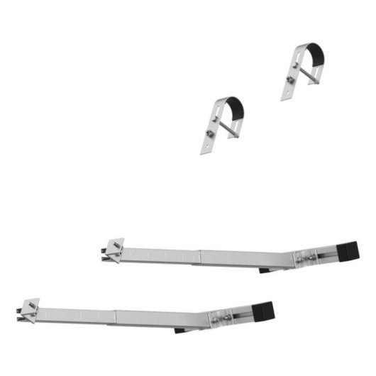 Support Panneau Solaire EcoFlow Balcon Treillis Compact Léger Résistant