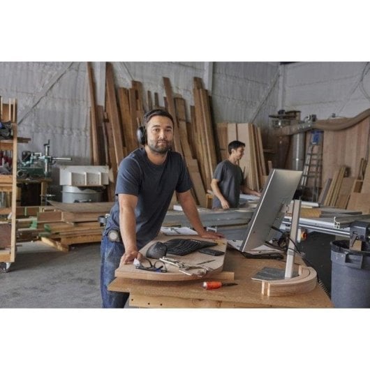 Ratón HP 920 Bluetooth USB 4000DPI Schwarz Vertikal Ergonomisch 5 Tasten