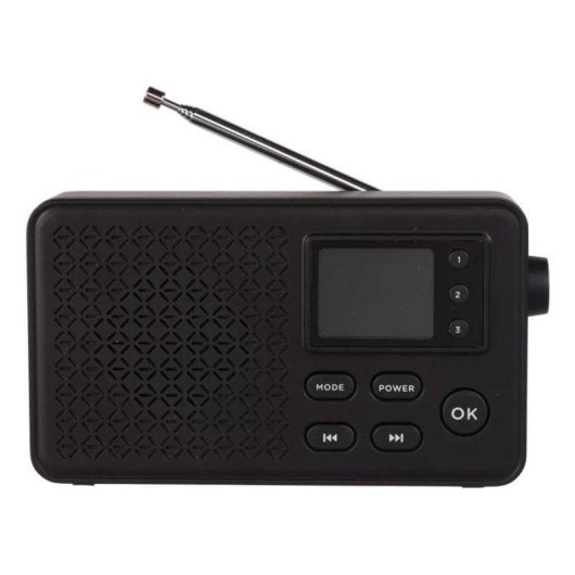 Radio portative Denver DAB-57 Bluetooth DAB+ FM 10 W écran 1,77" USB-C