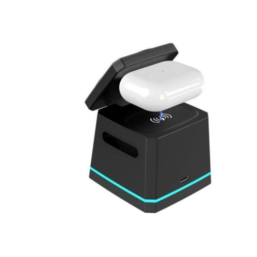 Carregador Energizer WCP307 sem fios MagSafe rápido 3 dispositivos preto