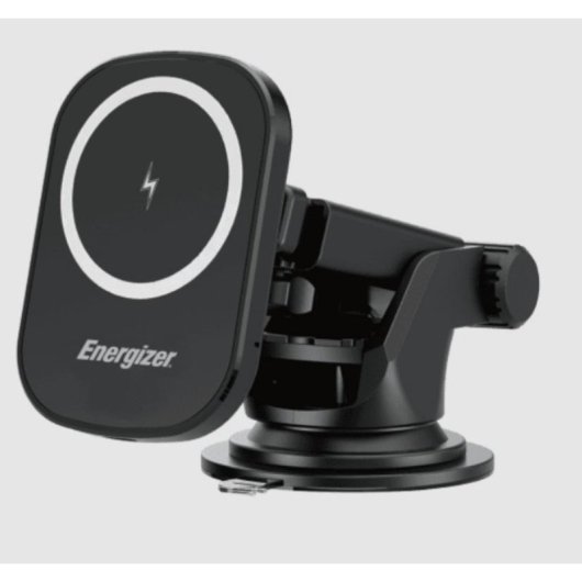 Caricatore Energizer ECA007 MagSafe Qi 15W rapido auto nero