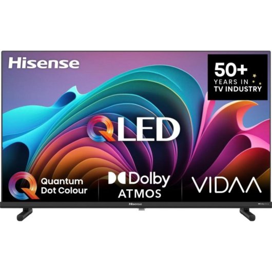 TV Hisense QLED 40E53NQT 40" Full HD 60Hz Smart TV VIDAA HLG Dolby Atmos