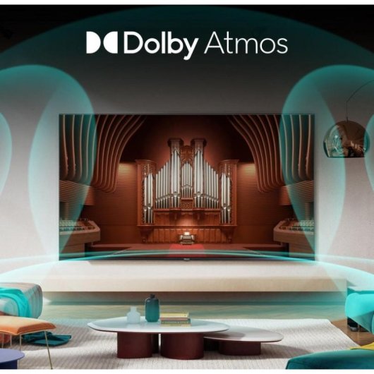 TV Hisense QLED 40E53NQT 40" Full HD 60Hz Smart TV VIDAA HLG Dolby Atmos