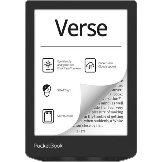 Libro Elettronico PocketBook Verse 6" Wifi 8GB Linux E Ink Carta