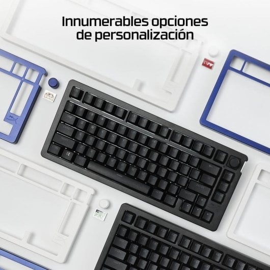 Tastiera HyperX Alloy Rise 75 wireless RGB 75% Hot-Swappable Gaming