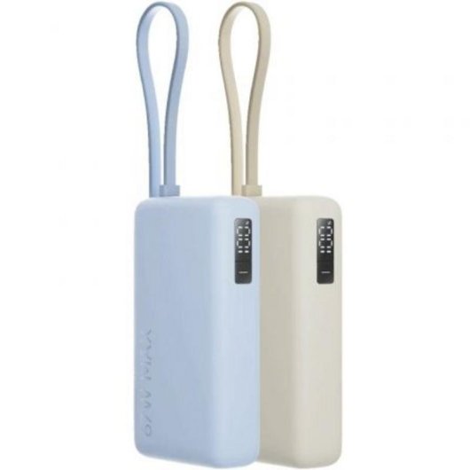 Batería externa Xiaomi 67W Power Bank 10000 Azul carga rápida cable integrado
