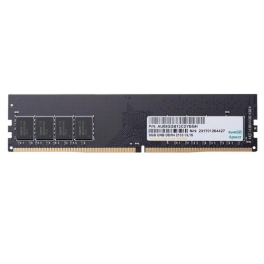 Mémoire RAM Apacer EL.08G2V.GNH 8Go 1x8Go DDR4 2666MHz CL19 DIMM Unbuffered