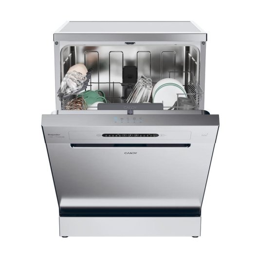 Lavavajillas Candy RapidÓ CF 4E7L0X 14 Couverts E Inox Wi-Fi Bluetooth