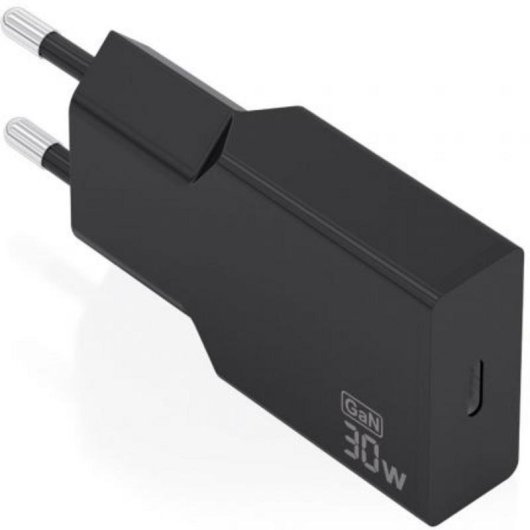 Chargeur Aisens A110-1004 GaN 30W USB-C Ultra Fin Noir