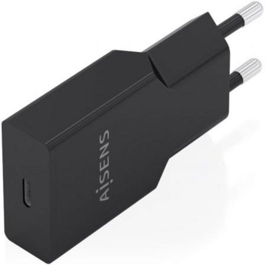 Chargeur Aisens A110-1004 GaN 30W USB-C Ultra Fin Noir