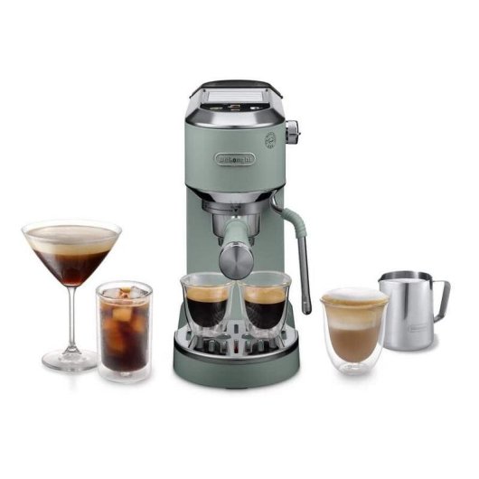 Caffettiera Espresso DeLonghi EC890.GR 1,1L 15 bar con montalatte e touch screen