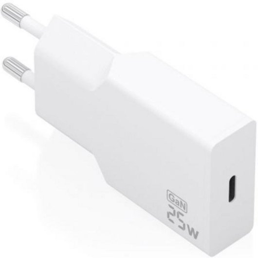 Carregador Aisens A110-0999 GaN 25W USB-C Ultra Fino Branco