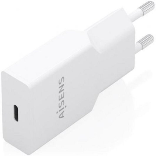 Carregador Aisens A110-0999 GaN 25W USB-C Ultra Fino Branco