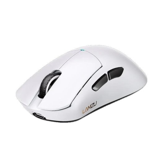 Ratón Lamzu Paro Aurora Inalámbrico 8K 30000DPI Blanco Ultra Ligero