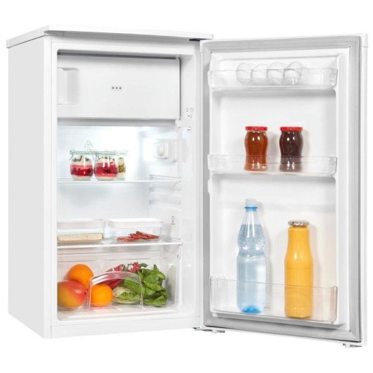 Frigorífico Mini Exquisit KS117-3-040D Defrost 85cm 81L F Blanco Puerta Reversible