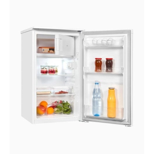 Frigorífico Mini Exquisit KS117-3-040D Defrost 85cm 81L F Blanco Puerta Reversible