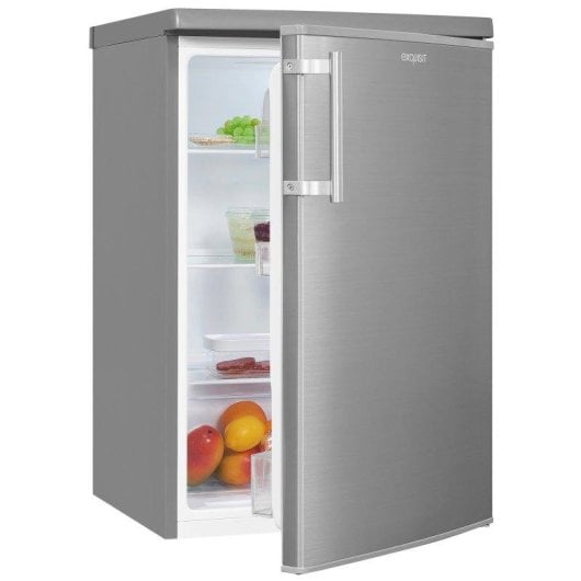 Frigorífico Mini Exquisit KS16-V-H-040E Defrost 85,5cm 127L E Inox Puerta Reversible
