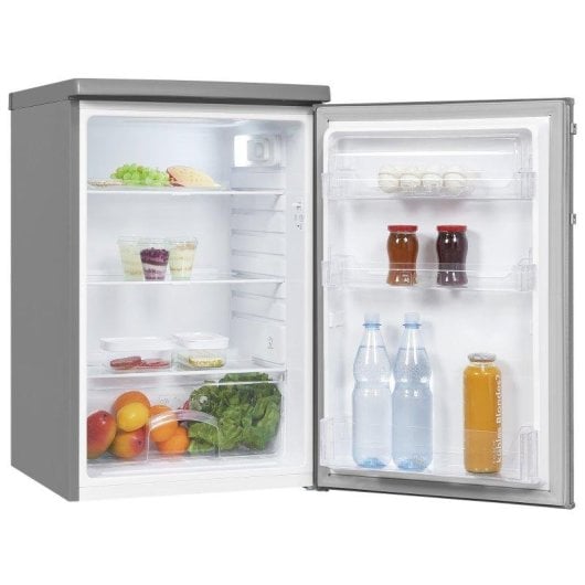 Frigorífico Mini Exquisit KS16-V-H-040E Defrost 85,5cm 127L E Inox Puerta Reversible