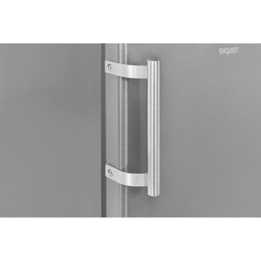 Frigorífico Mini Exquisit KS16-V-H-040E Defrost 85,5cm 127L E Inox Puerta Reversible