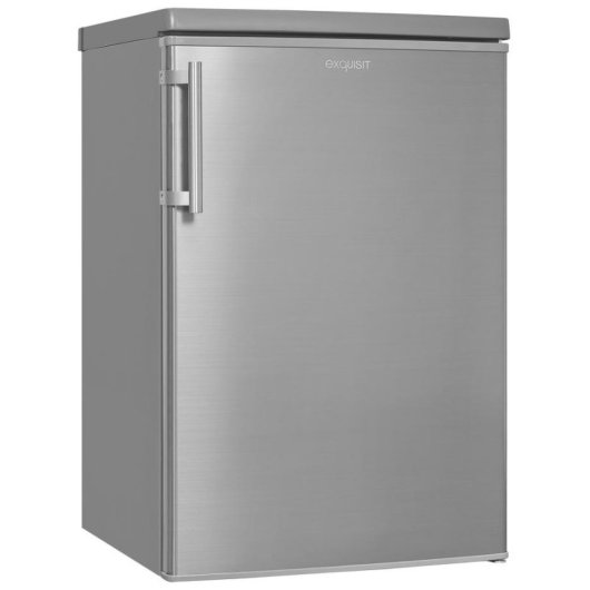 Frigorífico Mini Exquisit KS16-V-H-040E Defrost 85,5cm 127L E Inox Puerta Reversible