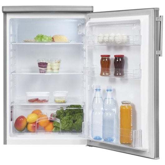 Frigorífico Mini Exquisit KS16-V-H-040E Defrost 85,5cm 127L E Inox Puerta Reversible