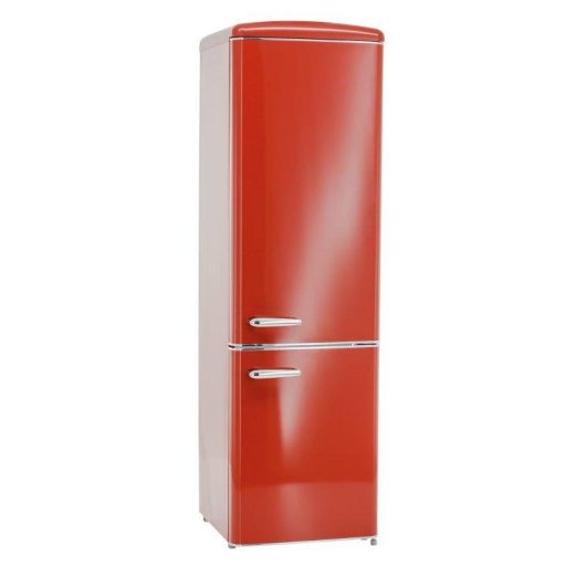 Frigorífico Combi Exquisit RKGC250-70-H-160E Defrost 183cm 244L E Rojo