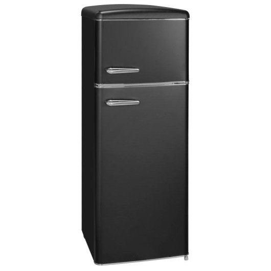 Frigorífico Dos Puertas Exquisit RKGC270-45-H-160E Defrost 146,5cm 206L E Negro Mate
