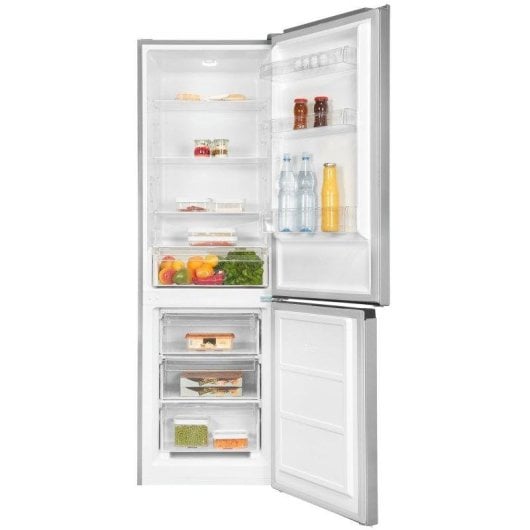 Frigorífico Combi Exquisit KGC320-95-E-040C Defrost 186cm 315L C Inox