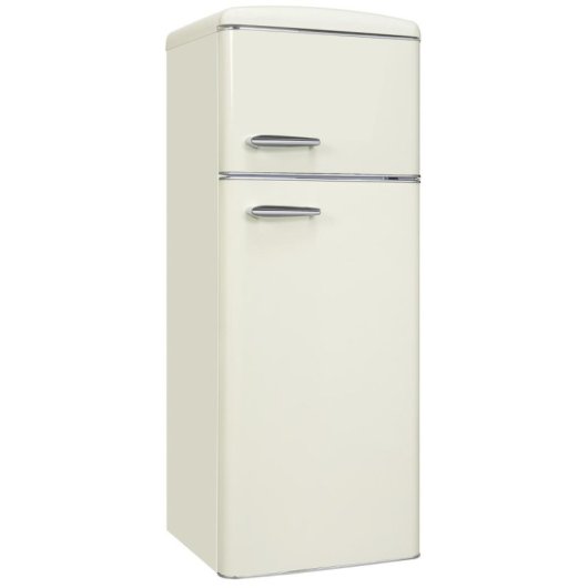 Frigorífico Dos Puertas Exquisit RKGC270-45-H-160E Defrost 146,5cm 206L E Blanco Retro