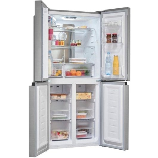 Frigorífico Americano Exquisit MD425-150-040C Total No Frost 180cm 421L C Inoxlook Display Digital