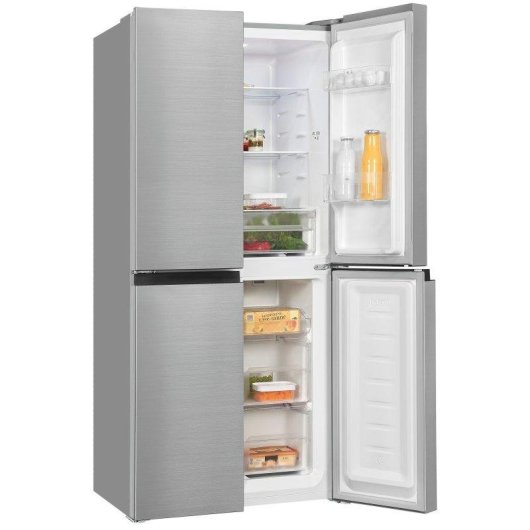 Frigorífico Americano Exquisit MD365-125-040D No Frost 180cm 362L D Inoxlook Display Digital