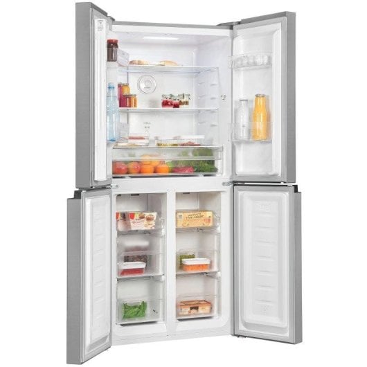 Frigorífico Americano Exquisit MD365-125-040D No Frost 180cm 362L D Inoxlook Display Digital