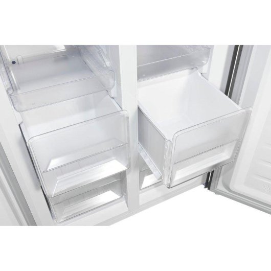 Frigorífico Americano Exquisit MD365-125-040D No Frost 180cm 362L D Inoxlook Display Digital