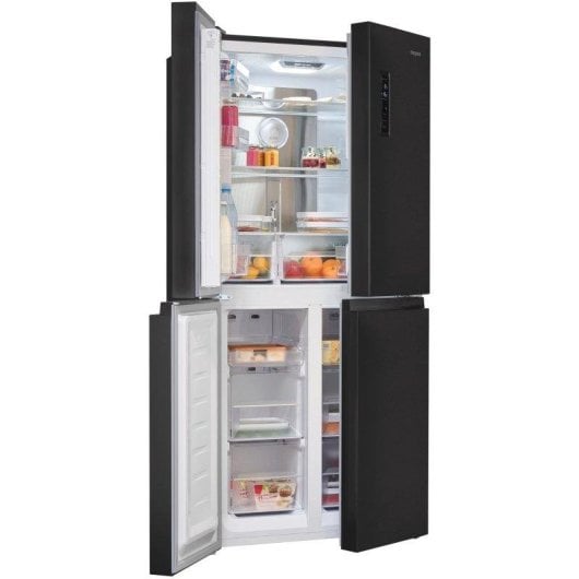 Frigorífico Americano Exquisit MD425-150-040C Total No Frost 180cm 421L C Antracita Inox Display Digital