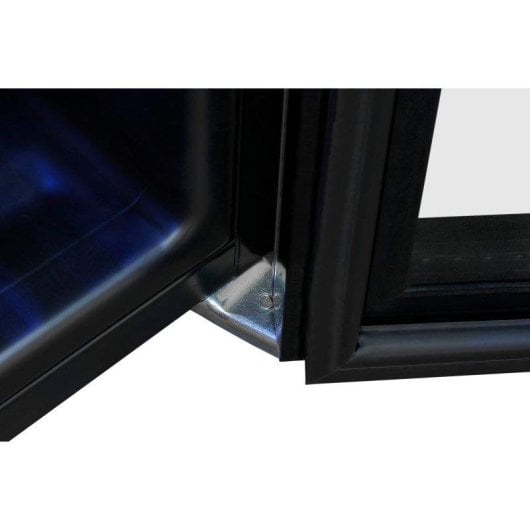 Enfriador de vino Exquisit WS2-114GTE-160G 45 botellas doble zona LED negro