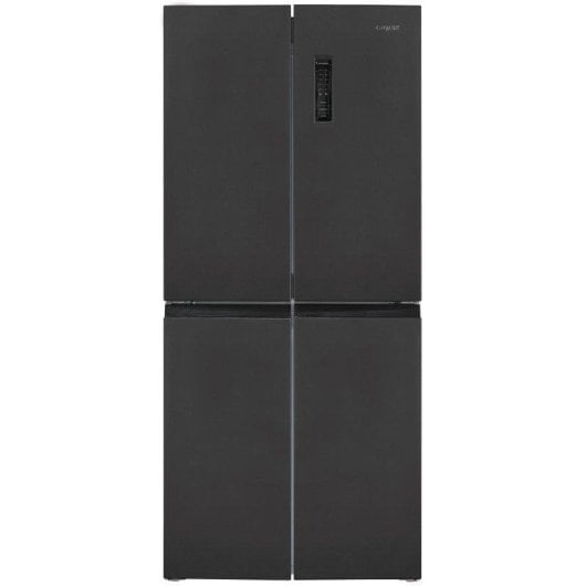 Frigorífico Americano Exquisit MD365-125-040D No Frost 180cm 362L D Antracita Display Digital