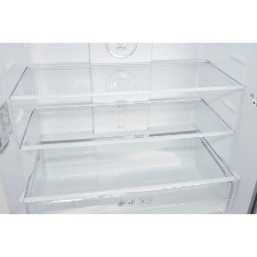 Frigorífico Americano Exquisit MD365-125-040D No Frost 180cm 362L D Antracita Display Digital