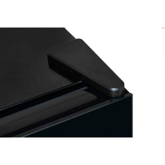 Enfriador de vino Exquisit WS2-78GTE-160G doble zona 45 botellas negro LED